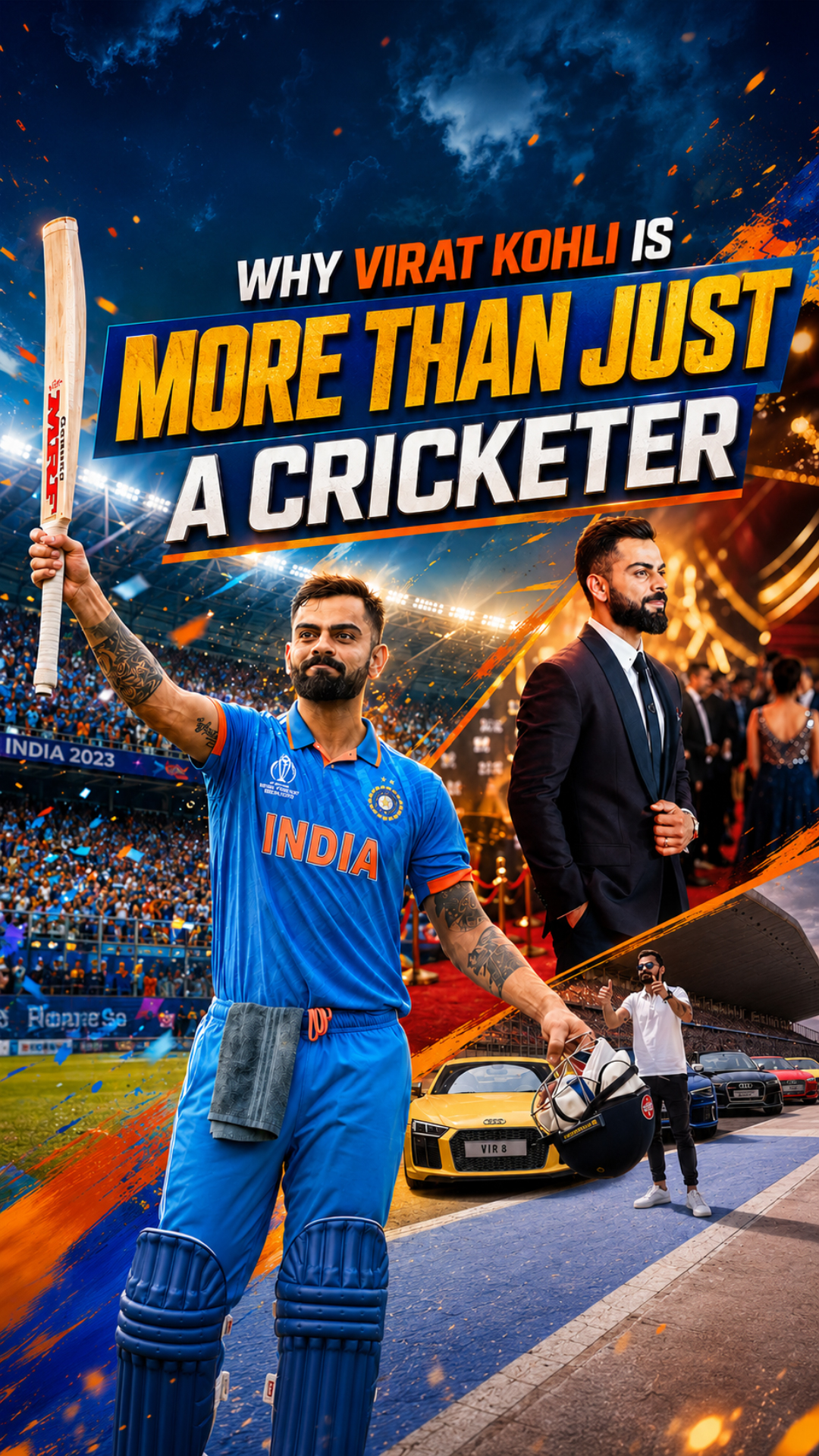 Why Virat Kohli Is More Than Just a Cricketer
