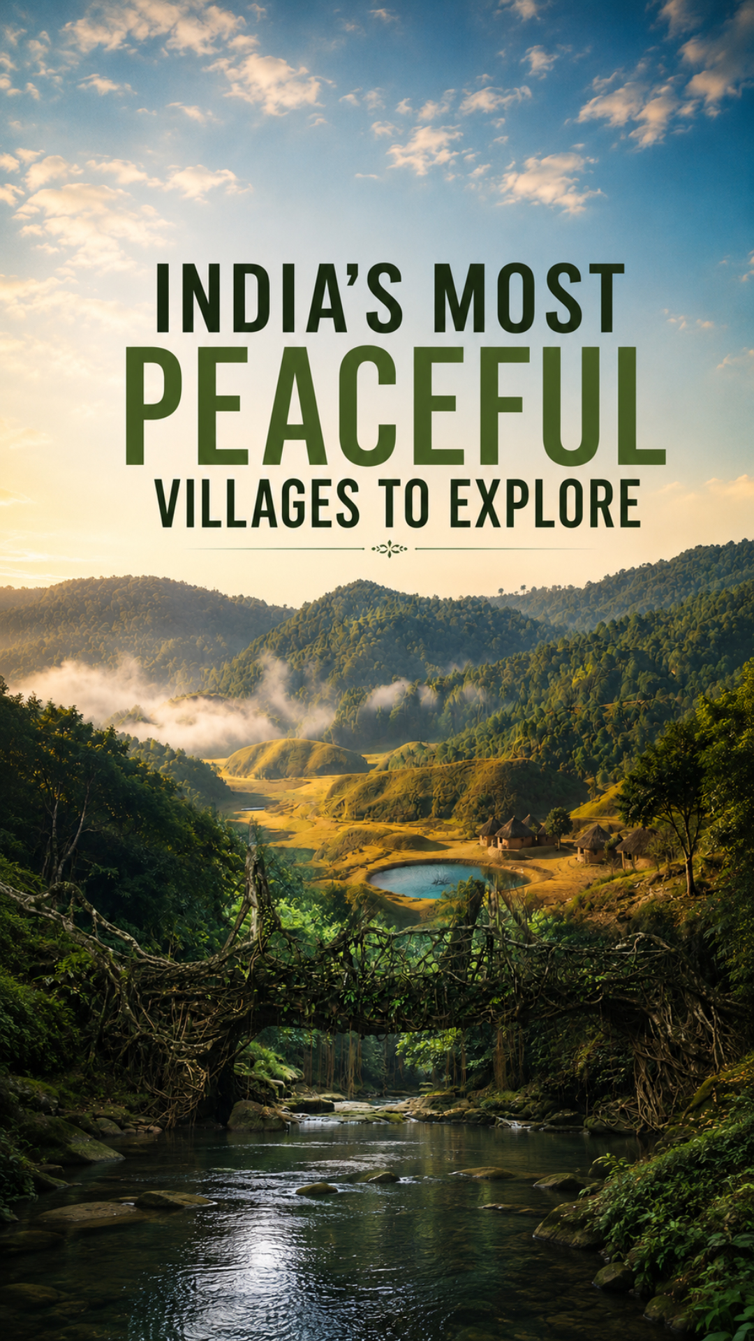 Where Time Slows Down: India’s Most Peaceful Villages to Explore