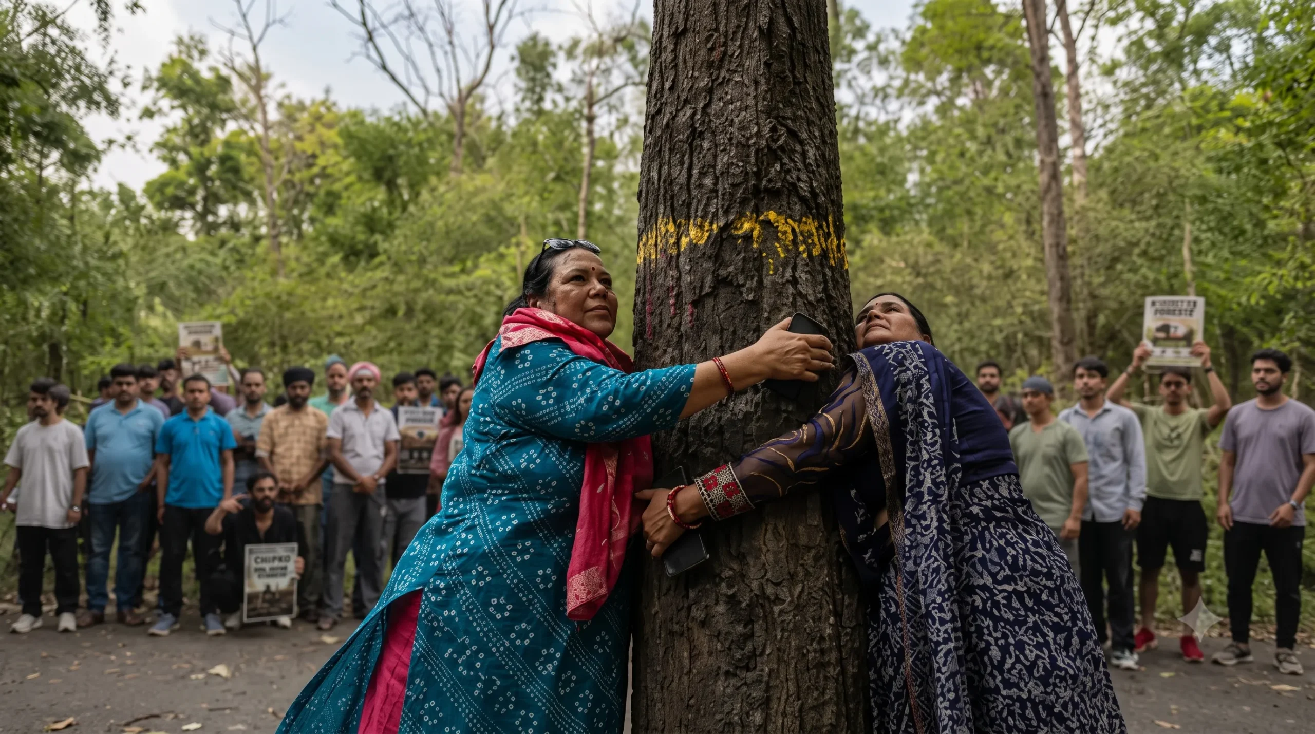 A Tree Adoption Model That Builds Lasting Forests