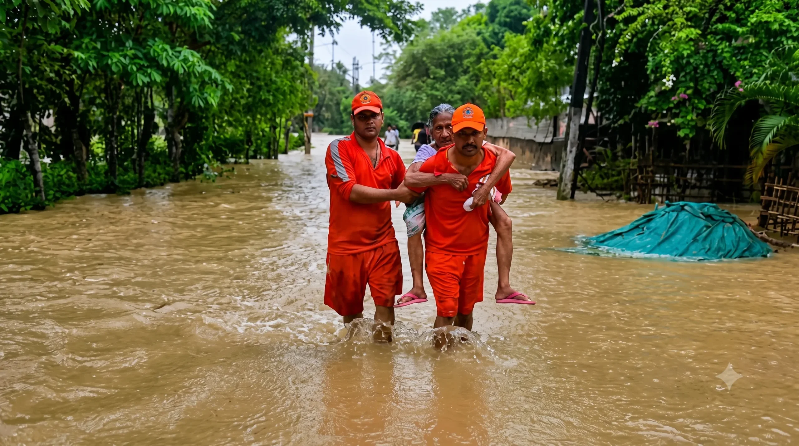 The Mission Continued Even After the Water Began to Recede