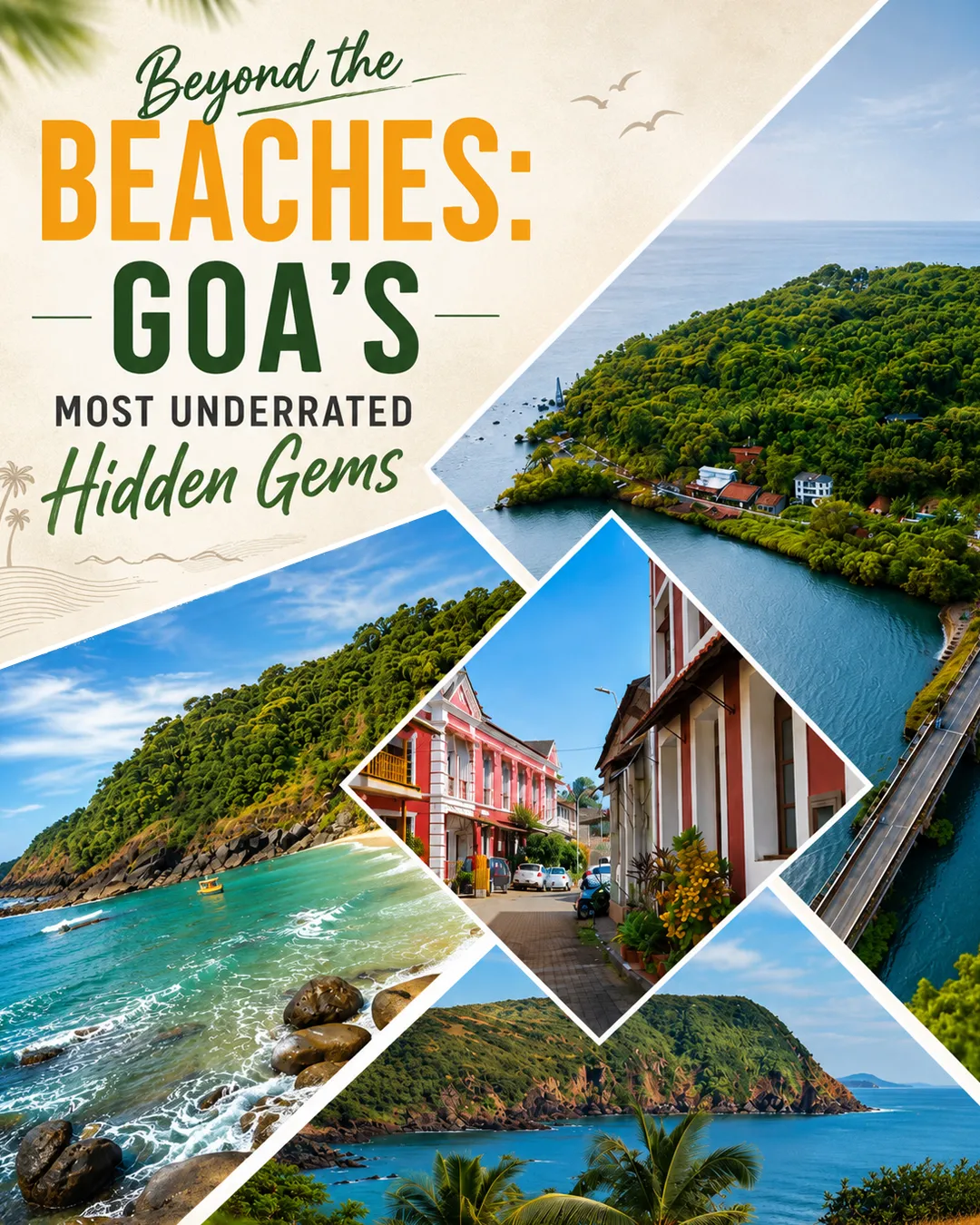 Beyond the Beaches: Goa’s Most Underrated Hidden Gems