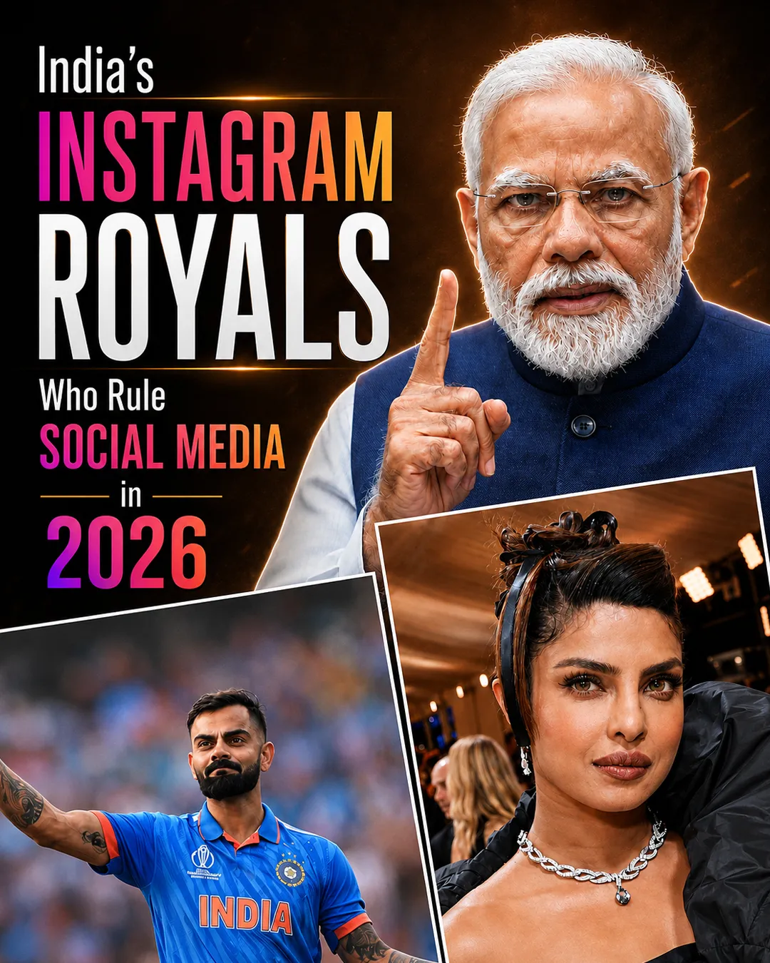 India’s Instagram Royals Who Rule Social Media in 2026
