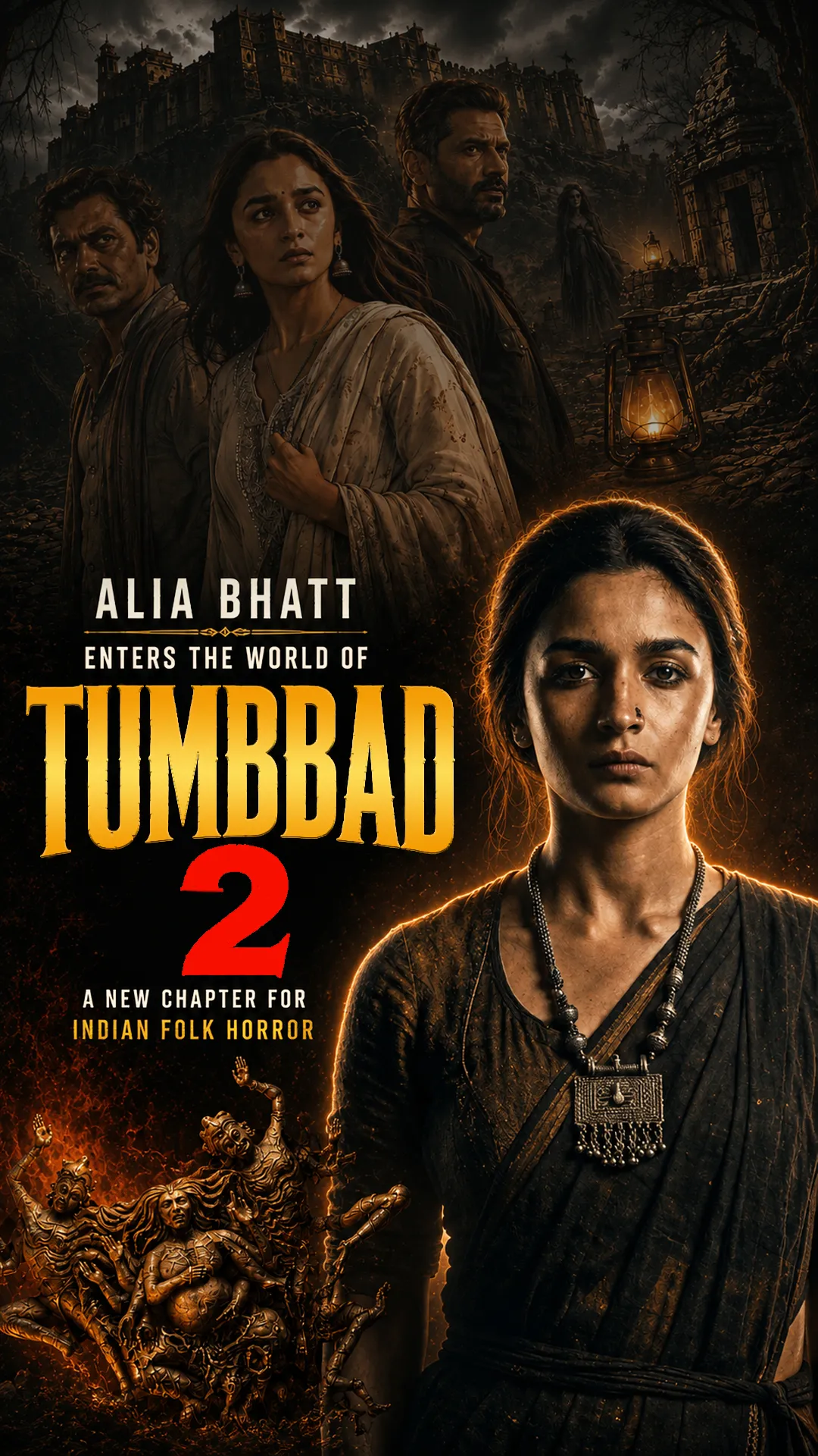 Alia Bhatt Enters the World of Tumbbad 2: A New Chapter for Indian Folk Horror